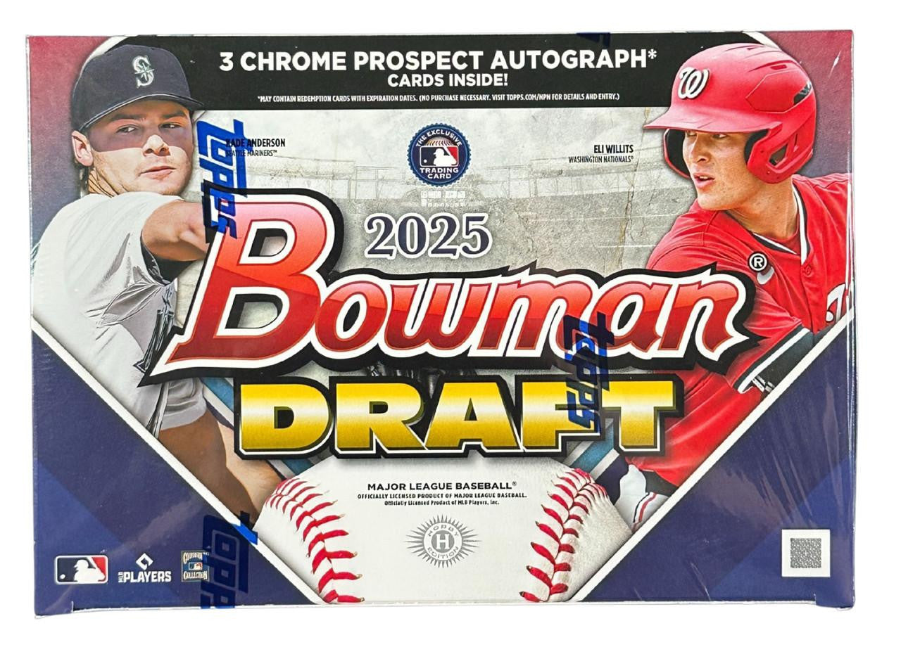 2025 Bowman Draft Baseball Breaker's Delight 6 Box Case