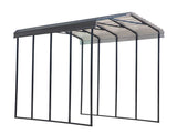 Arrow Carport, 14 ft. x 20 ft. x 14ft. Charcoal 14′ x 20′ x 14′