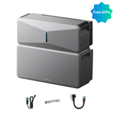 Anker SOLIX E10 Whole Home Backup System | 6 kWh - 30 kWh LiFePO4 Battery | 10-30 kW Turbo Output | Smart Grid & Storm-Guard