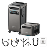 Anker SOLIX F3800 + Expansion Battery, 7680Wh | 6000W