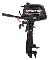 Mercury 5hp Tiller FourStroke Outboard Motor – 15″ Shaft, Manual Tilt/Trim, Manual Start