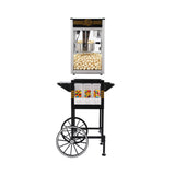 12-Ounce Commercial Retro Popcorn Machine Cart with Candy Boxes