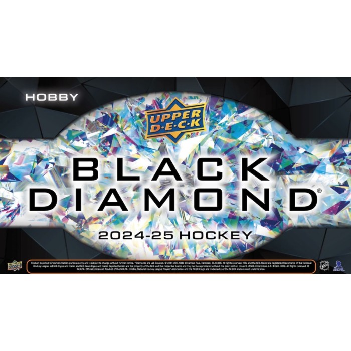 2024-25 Upper Deck Black Diamond Hockey Hobby 10 Box Case