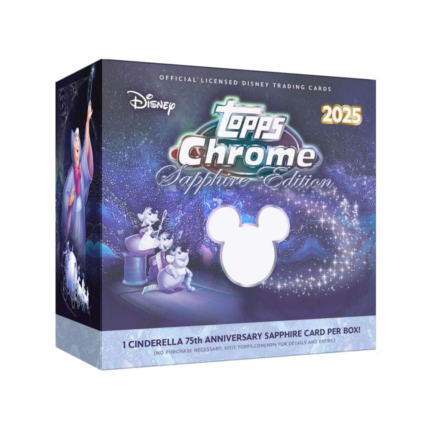 2025 Topps Chrome Disney Sapphire Edition Box