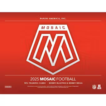 2025 Panini Mosaic Football Hobby Mega 20 Box Case