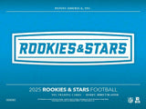 2025 Panini Rookies and Stars Football Gravity Feed 6 Box Case