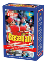 2026 Topps Heritage Baseball Blaster 40-Box Case
