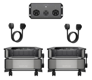 Ecoflow 2x Delta Pro Ultra Powerstations and 50 Amp Hub Kit - 14.4kW AC Output