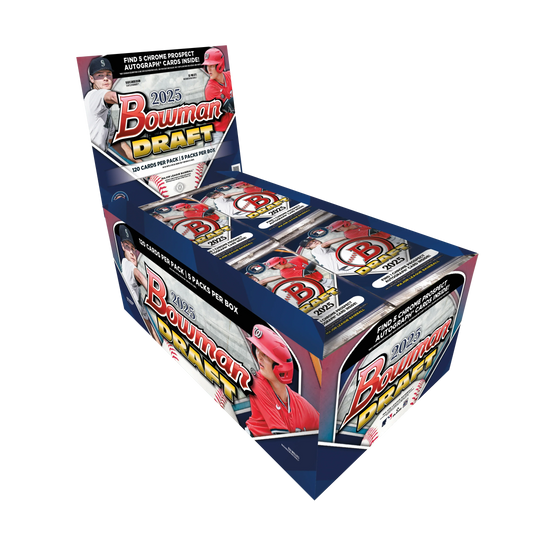 2025 Bowman Draft Baseball Super Jumbo 6 Box Case