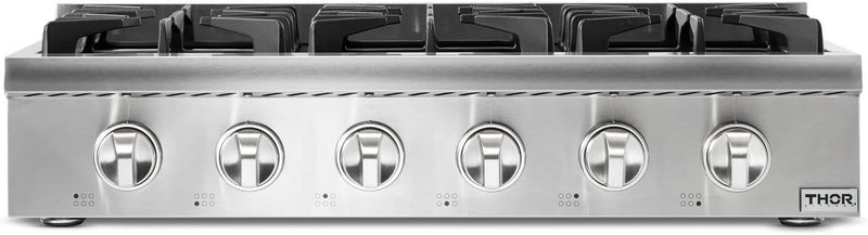 Thor Kitchen 36 Inch Gas Rangetop HRT3618U