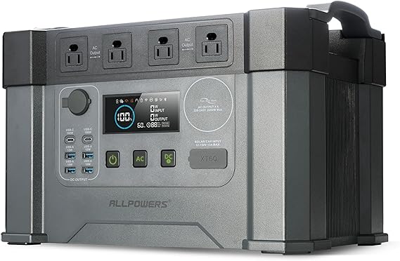 ALLPOWERS S2000 PRO 2400W 1451.6WH portable power station