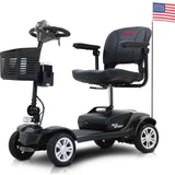 Metro Mobility Max Sport Series 4-Wheel Travel Mobility Scooter