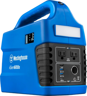 Westinghouse iGen600s Portable Power Station 600W 592Wh New