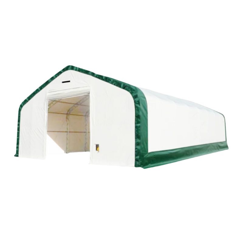 W 20FT x L 40FT x H 16FT Double Truss Storage Shelter