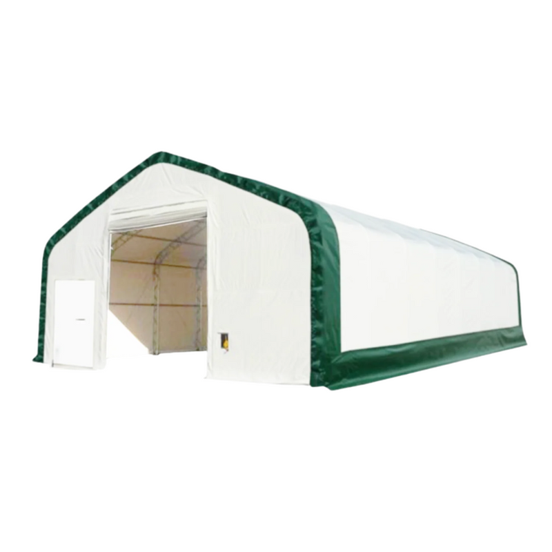 W 30FT x L 40FT x H 20FT Double Truss Storage Shelter
