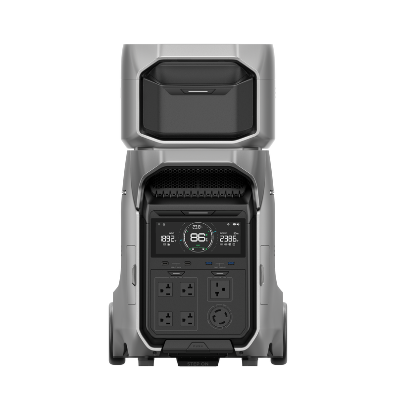 EcoFlow DELTA Pro 3 Portable Power Station + Extra Battery