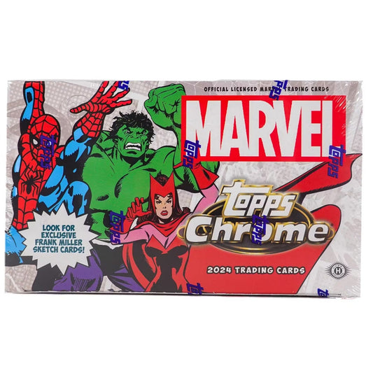 2024 Topps Chrome Marvel Hobby Box