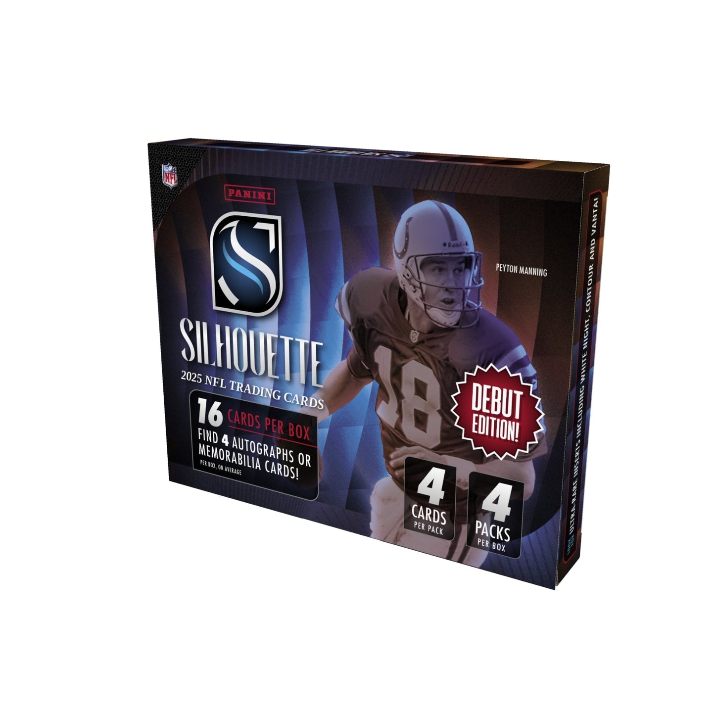 2025 Panini Silhouette Football Hobby 10 Box Case