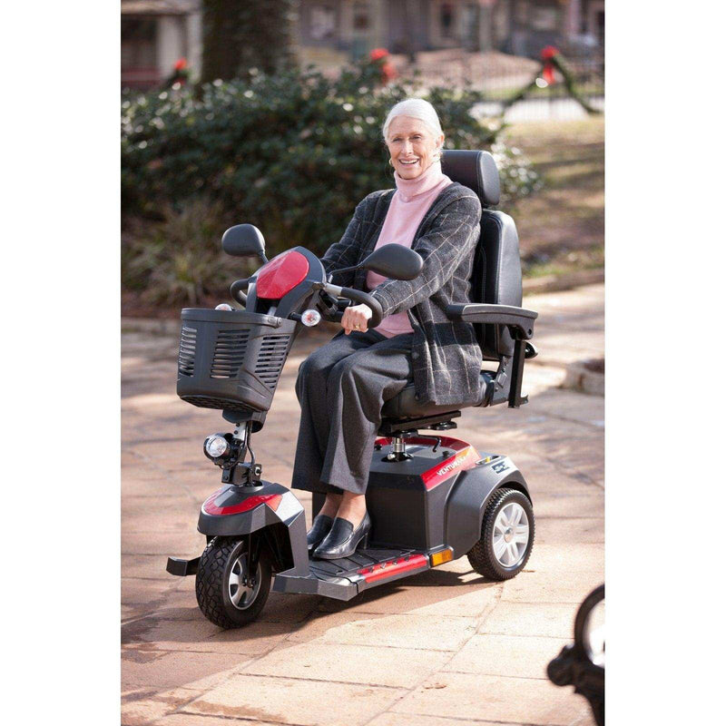 Drive Medical Ventura Power 3-Wheel Mobility Scooter With Captain Seat