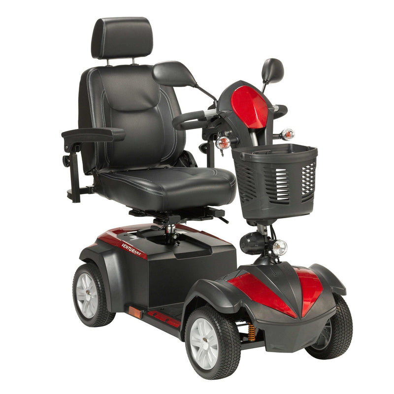 Drive Medical Ventura Power 4-Wheel Mobility Scooter With Captain Seat