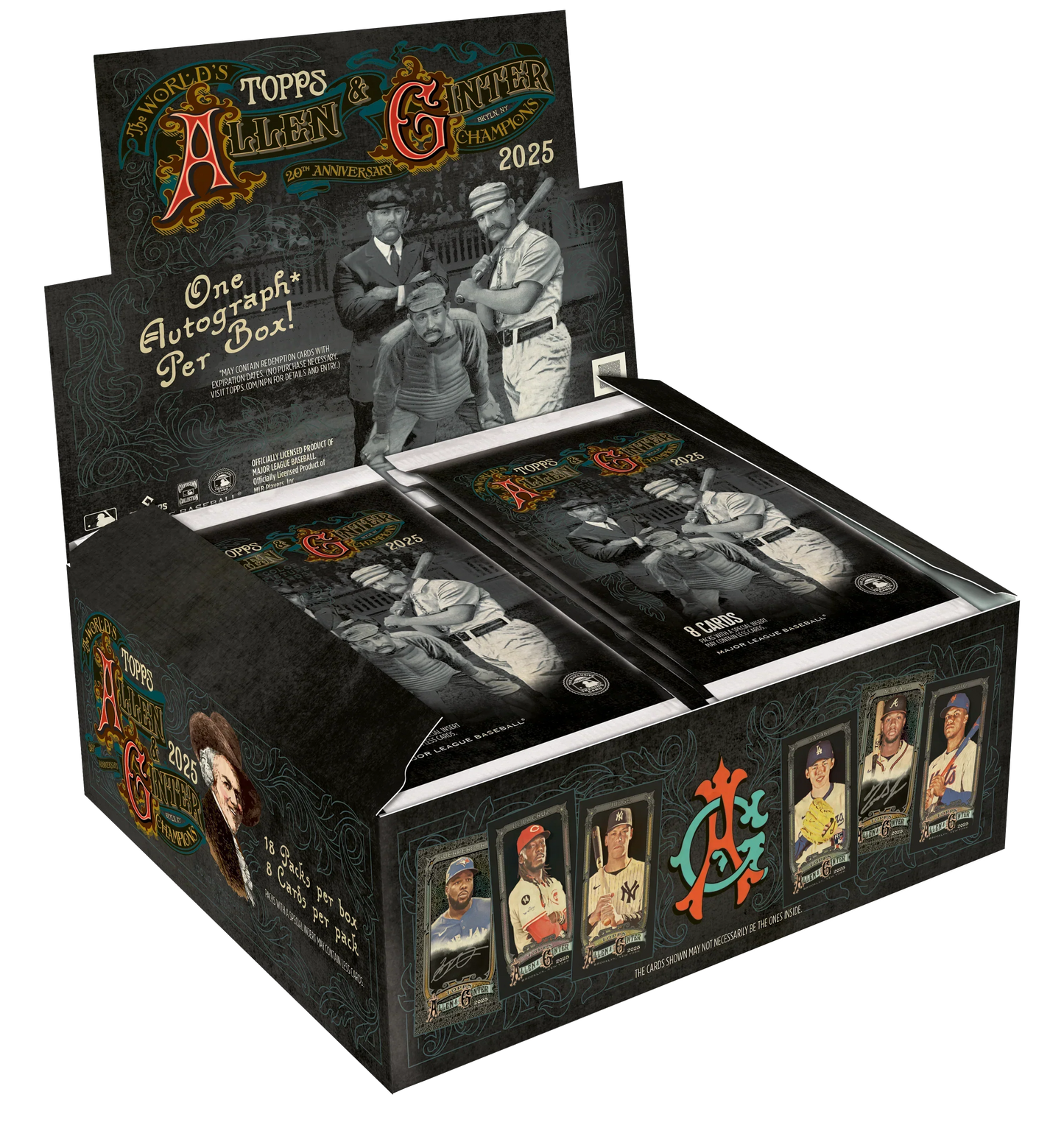 2025 Topps Allen & Ginter X Baseball Hobby 12 Box Case