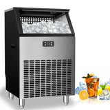 Commercial Ice Maker Ice Maker 265lbs 24HR 55lbs Heavy Duty