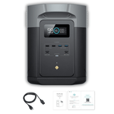 EcoFlow DELTA 2 Max 2048Wh 2400W LiFePO4 Solar Generator