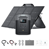 EcoFlow DELTA 2 Max + 220W Portable Solar Panel