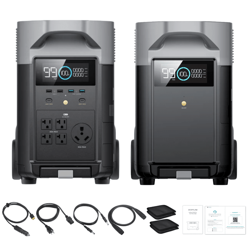 EcoFlow DELTA Pro + Smart Extra Battery