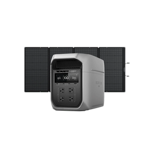 EcoFlow DELTA 3 Max Plus Portable Power Station + 400W solar panel