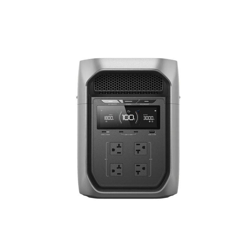 EcoFlow DELTA 3 Max Plus Portable Power Station + 400W solar panel