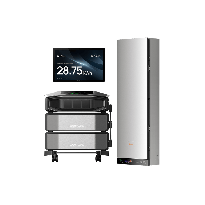 Ecoflow DELTA Pro Ultra X Inverter + DELTA Pro Ultra X Battery x 2 + Smart Home Panel 3 + FREE Powerinsight 2 Monitor