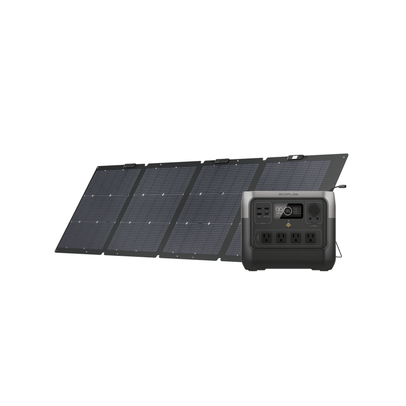 EcoFlow RIVER 2 Pro + 1*220W Portable Solar Panel
