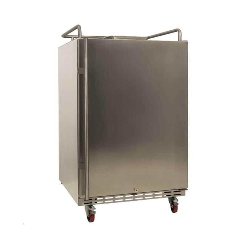 Edgestar 24" Outdoor Kegerator Conversion Refrigerator With Forced Air Refrigeration