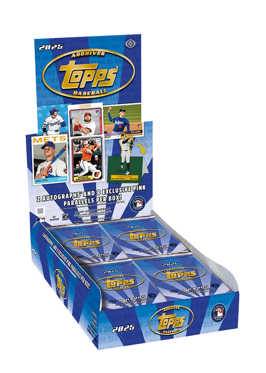 2025 Topps Archives Baseball Hobby 10 Box Case