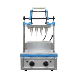 Heavy Duty Commercial 4-Mold Ice Cream Cone Maker Machine