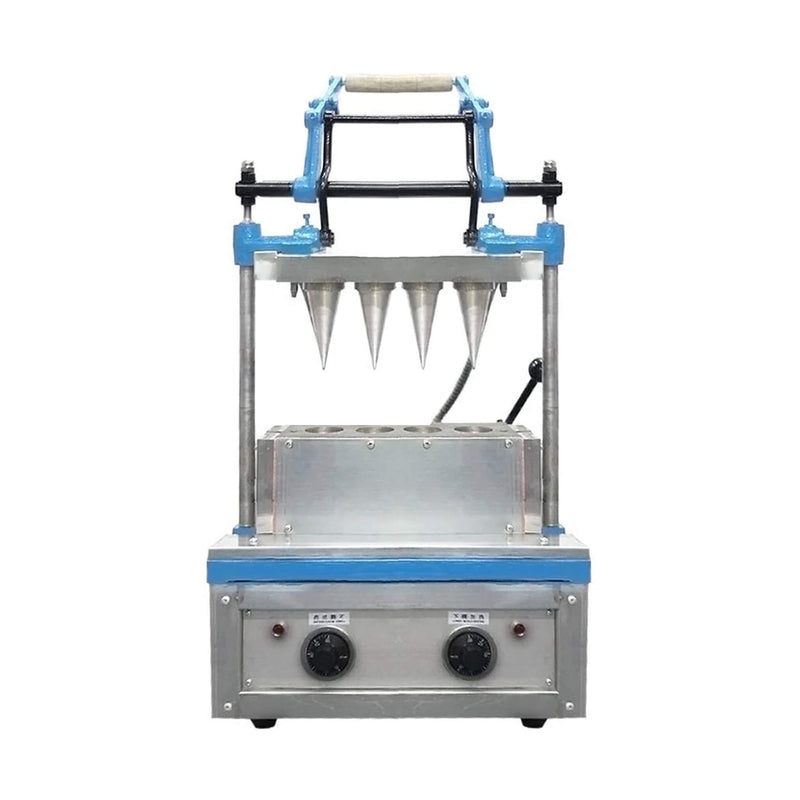 Heavy Duty Commercial 4-Mold Ice Cream Cone Maker Machine
