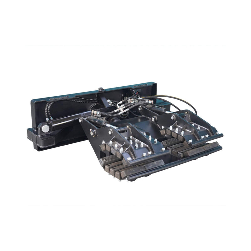 Heavy-Duty Hydraulic Grapple Rock and Pole Claw Skid Steer Attachment