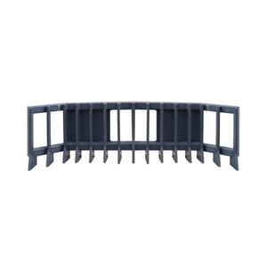 Heavy-Duty Push Stick Rake Skid Steer Attachment with Quick Attach