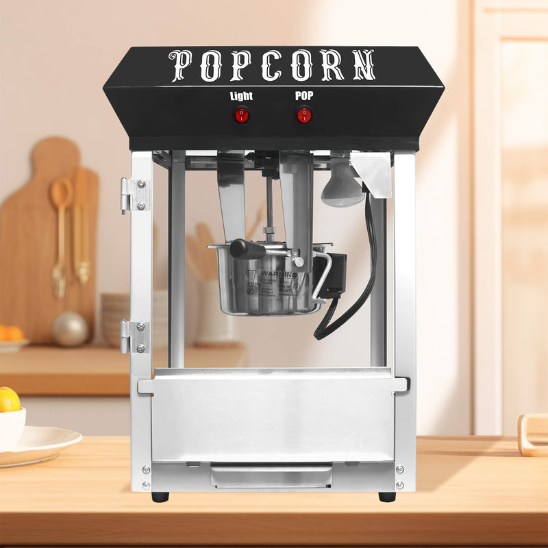 Kaitu Premium Commercial Bar Style 6-Ounce Popcorn Machine Maker