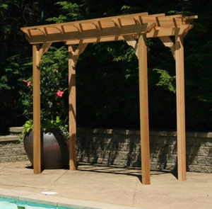 Creekvine Designs Red Cedar Monterrey Pergola