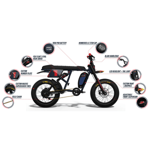 Super73 Oracle Red Bull Racing R Adventure Series Electric Bike
