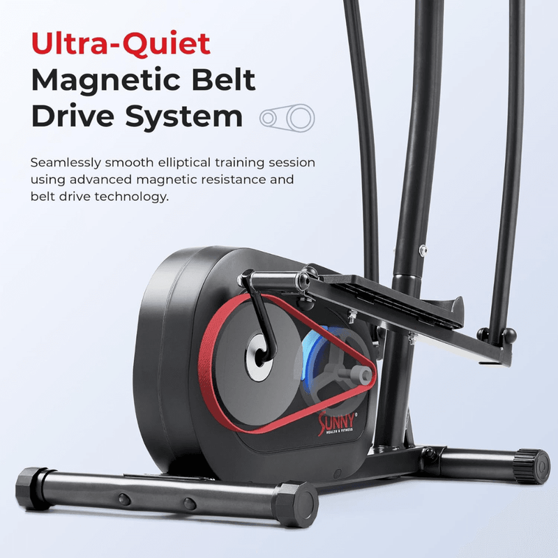 Sunny Health and Fitness Programmable Magnetic Elliptical