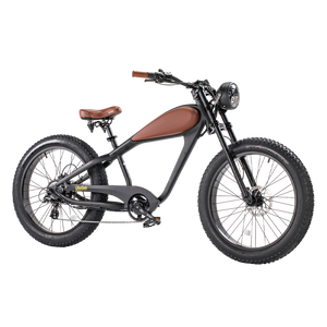  Revi Bikes Cheetah 48V 750W Hub Motor Fat Tire Electric Cruiser Bike