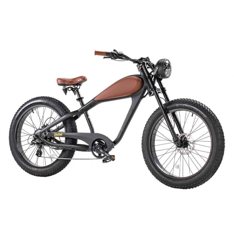  Revi Bikes Cheetah 48V 750W Hub Motor Fat Tire Electric Cruiser Bike