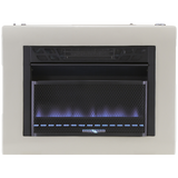 Cedar Ridge Reconditioned Hearth Dual Fuel Ventless Blue Flame Gas Space Heater With Blower – 20,000 BTU, T-Stat Control – Model# CH20TBU-R