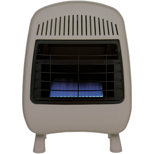 ProCom Reconditioned Dual Fuel Ventless Blue Flame Heater – 20,000 BTU, T-Stat Control – Model# MD200TBF-R