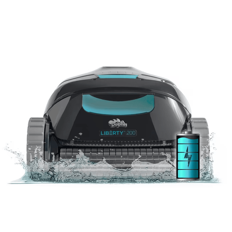 Maytronics Dolphin Liberty 200 Cordless Robotic Cleaner – 1.5-Hour Runtime (99998100-US)