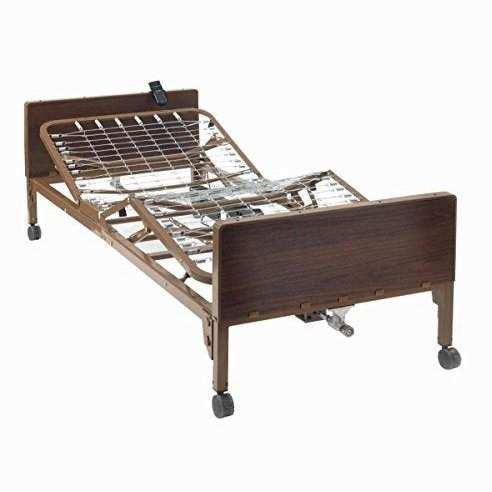 MedaCure Full Electric Hospital Bed with Mattress and Rail